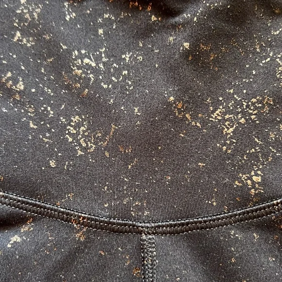 C9 by Champion brown yoga leggings with metallic gold sparkles, sz small - Picture 5 of 6